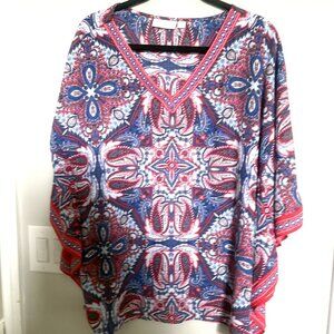 Belle by Kim Gravel -L  Poncho Top